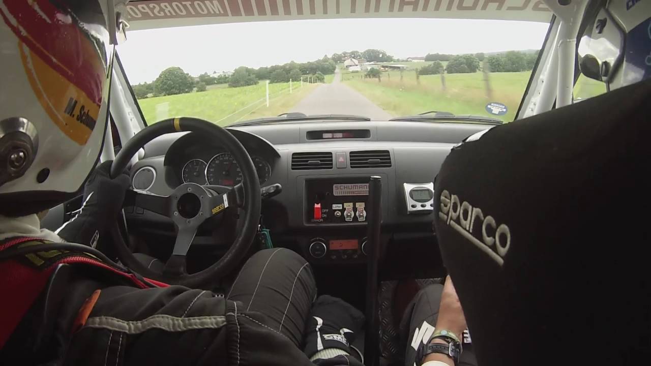 Rallye Rund um Losheim 2016 WP4 Schumann-Altekr&uuml;ger Onboard