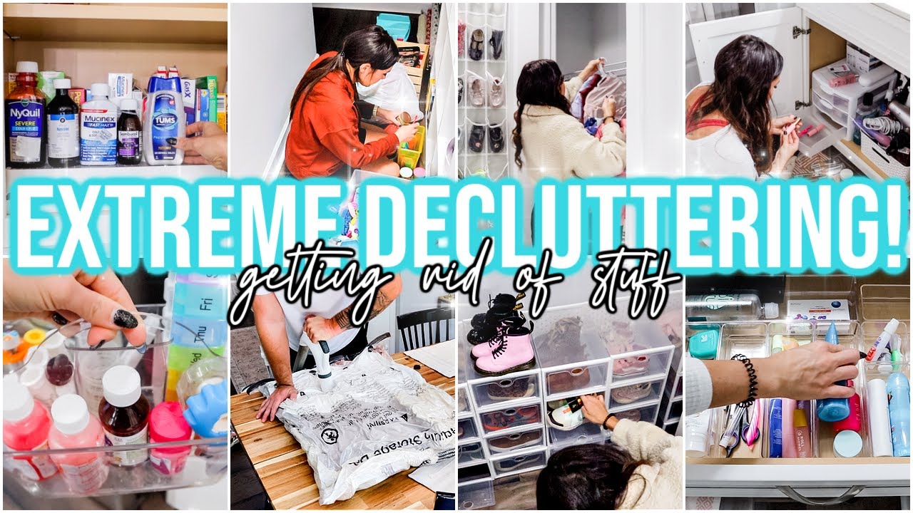 EXTREME DECLUTTERING & ORGANIZATION | GETTING RID OF STUFF | MORE WITH MORROWS