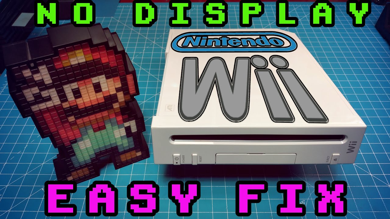 Как починить Nintendo Wii без дисплея. Обновление ремонта Wii. 