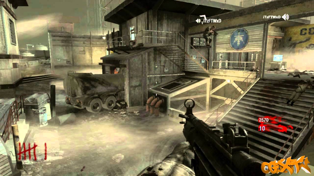 Black Ops Zombie Glitches: Ascension - Knife Lunge (Strafe Jump) Truck Barrier & MP5K Wall Barrier !