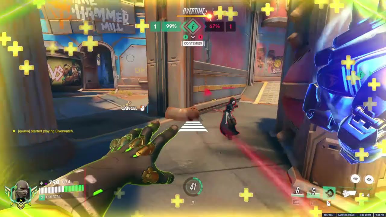 Overwatch Rank 1 HotToast Popped Off With 42 Elims & Still Lost The Game