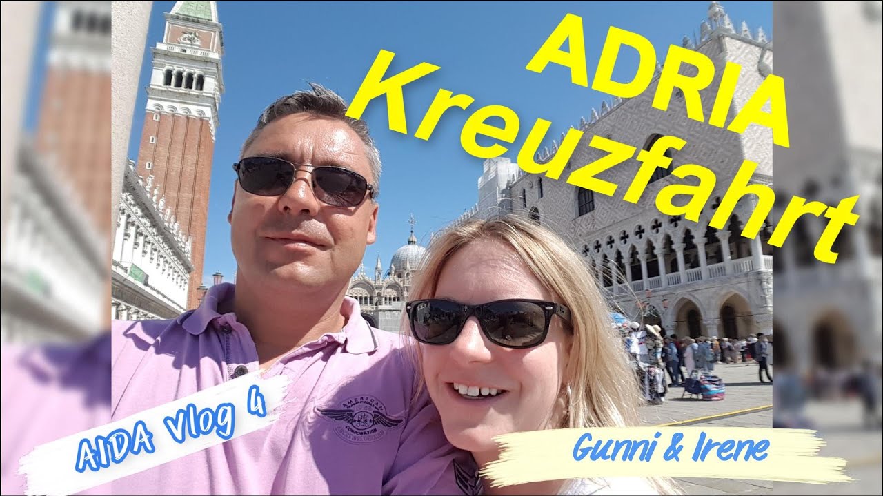 Adria Kreuzfahrt mit Aida Blu Vlog 4 Venedig