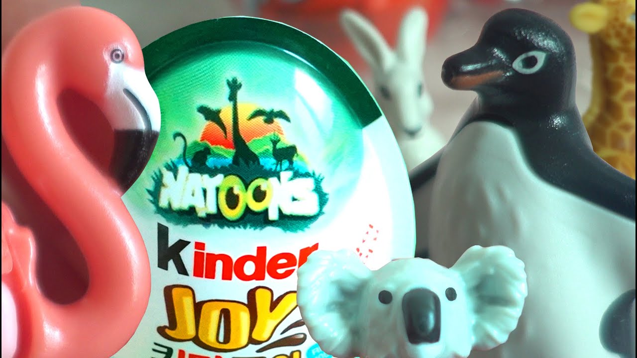 Kinder Joy Natoons Animal 24 яйца