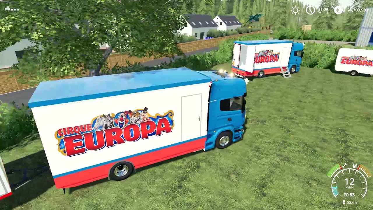 [FS19 CIRQUE] convois cirque europa partie 1