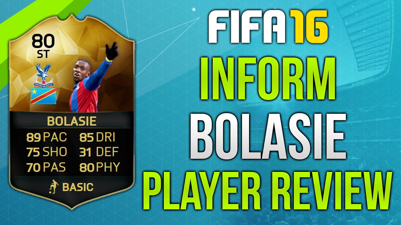 FIFA 16 IF Bolasie Review (80) Fifa 16 Ultimate Team Player Review!