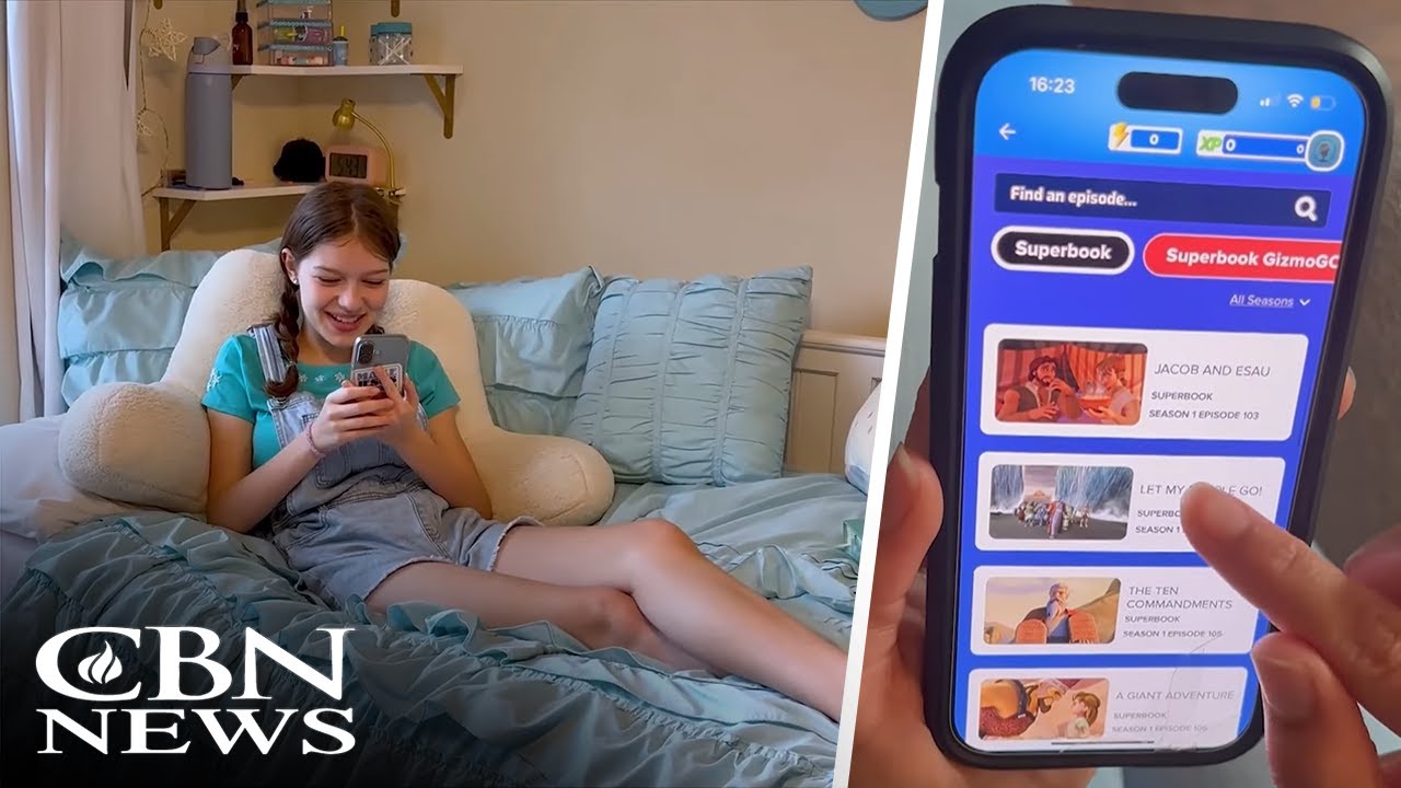 CBN's Superbook Launches New Free Bible App for Kids: 'The Power of God Is Released'
