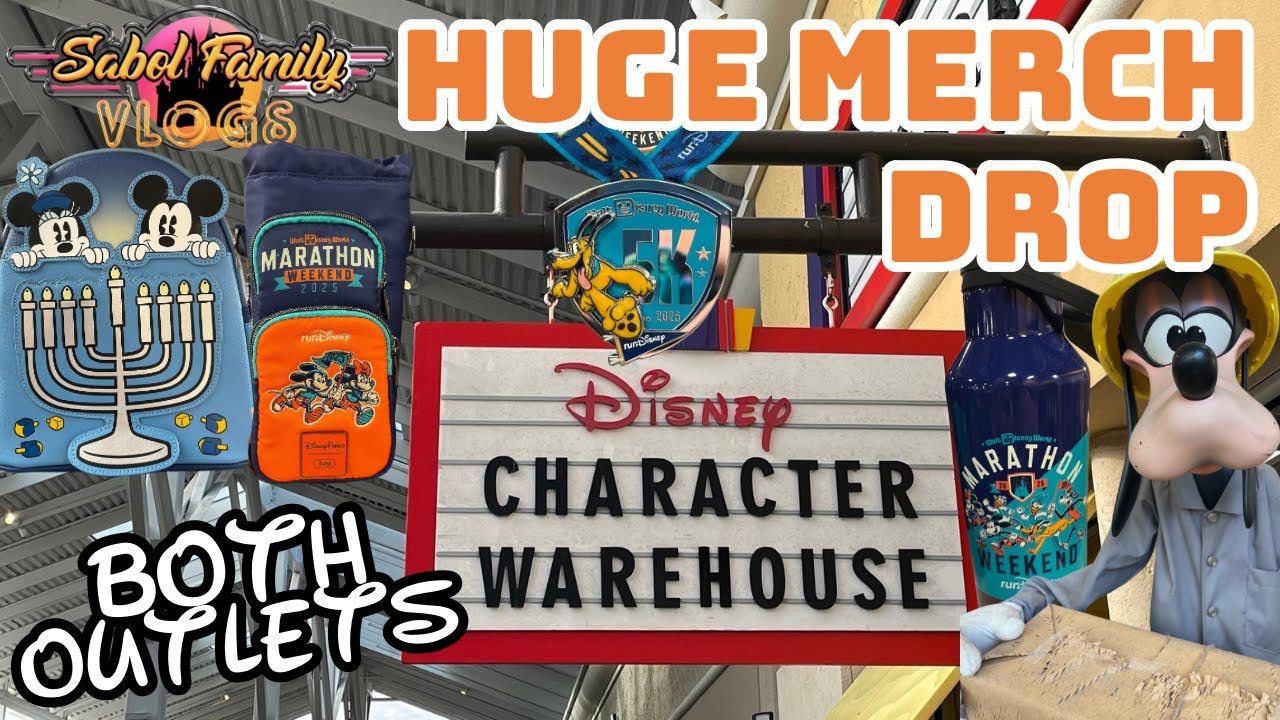 DISNEY CHARACTER WAREHOUSE OUTLET SHOPPING | Vineland & International ~ HUGE New Merch Selection!