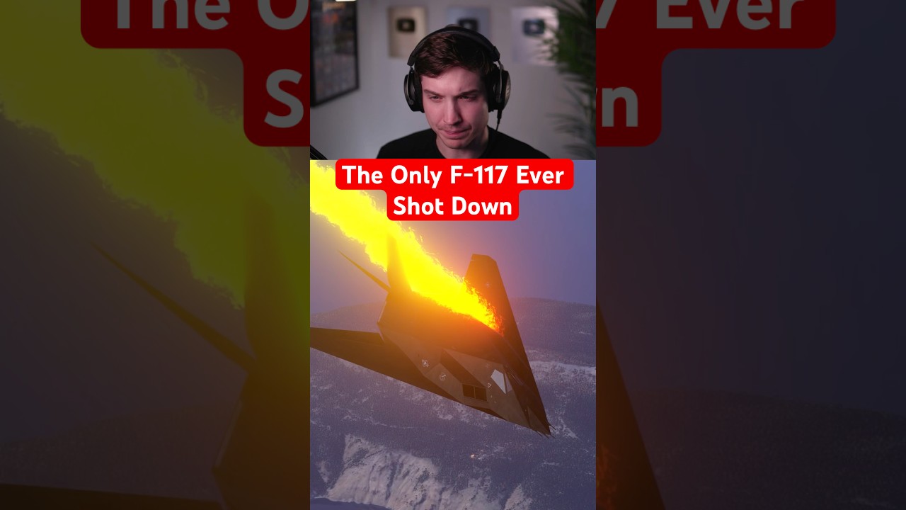 Единственный сбитый F-117