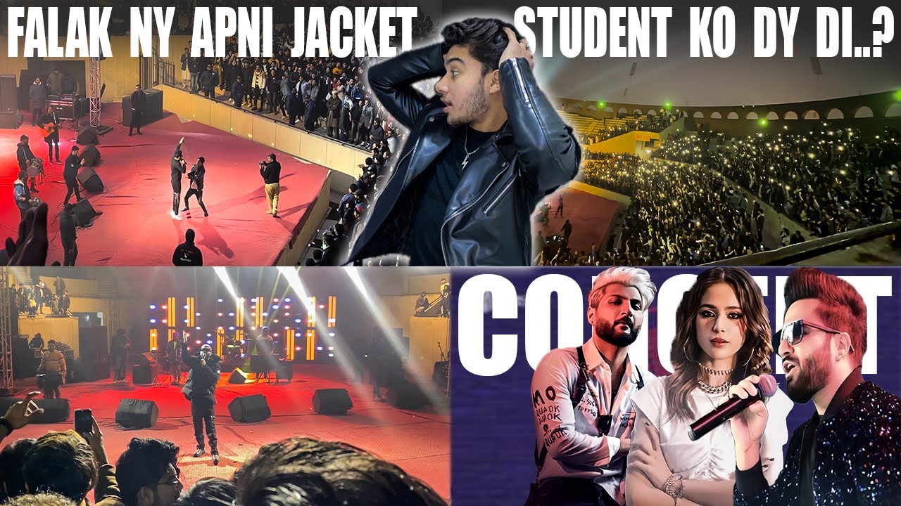 Epic Night at PGC College Lahore Concert 2024 ft. Bilal Saeed, Aima Baig, and Falak Shabir