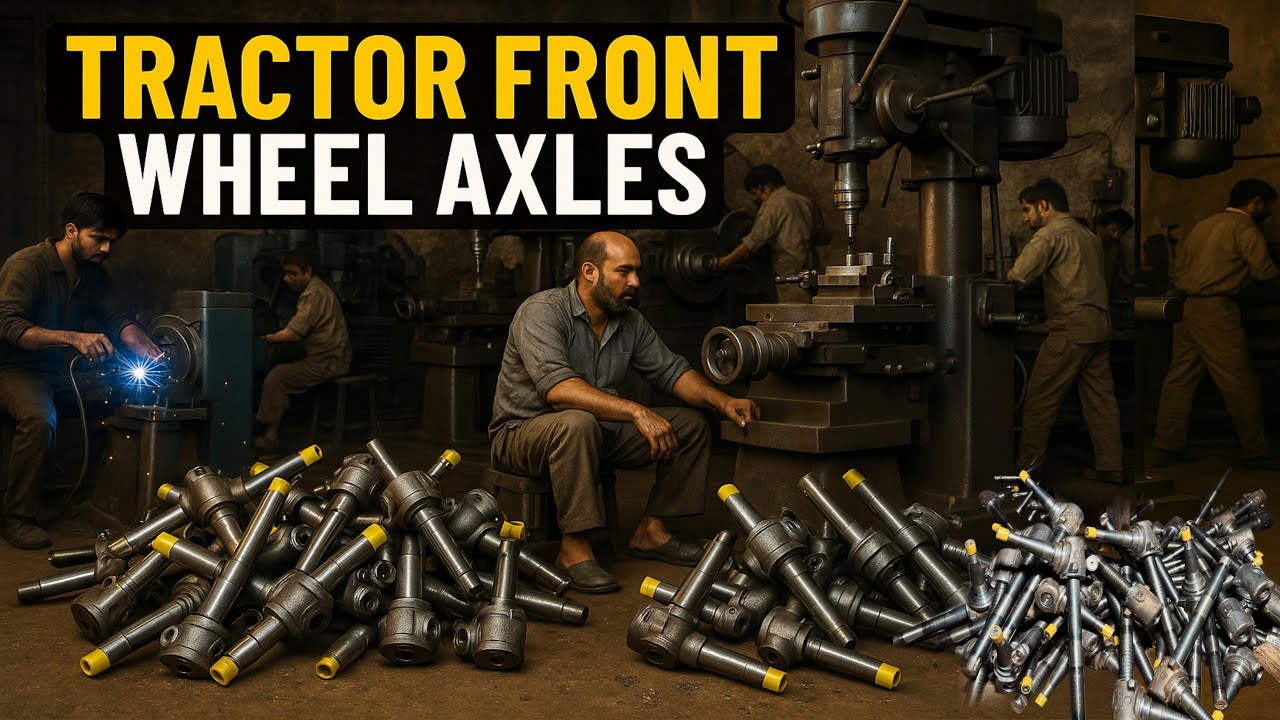 How to Manufacture vehicle wheel Axles: Inside the Factory Process”
