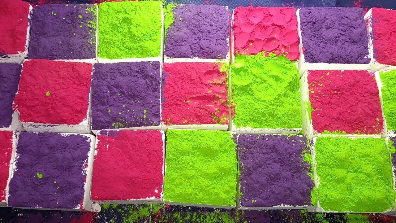 ASMR GymChalk💖23 fresh chalk blocks soft and hard 🥰for your satisfaction