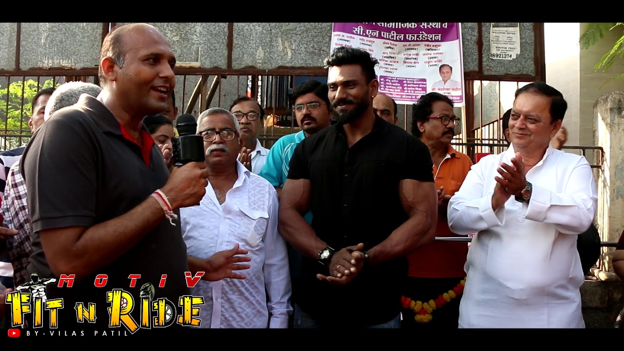 Guest Of Honor in Open Gym Opening at Kala Talav | Kalyan west | Vilas Patil