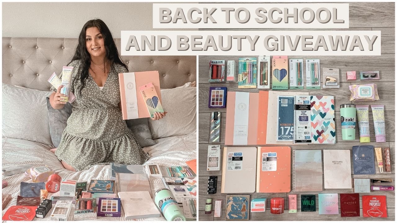 BACK TO SCHOOL AND BEAUTY GIVEAWAY | CLOSED READ DESCRIPTION