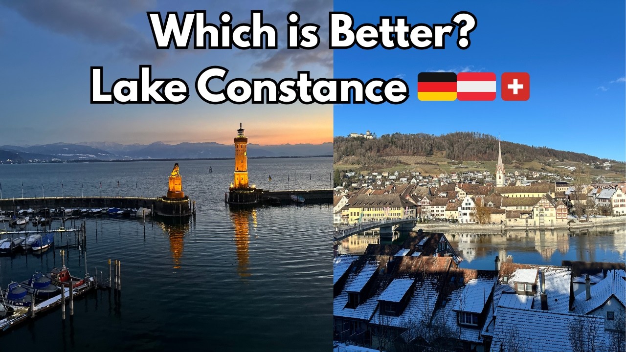 Какой город на Боденском озере лучше? (Штайн-на-Рейне, Линдау, Брегенц и Констанц)