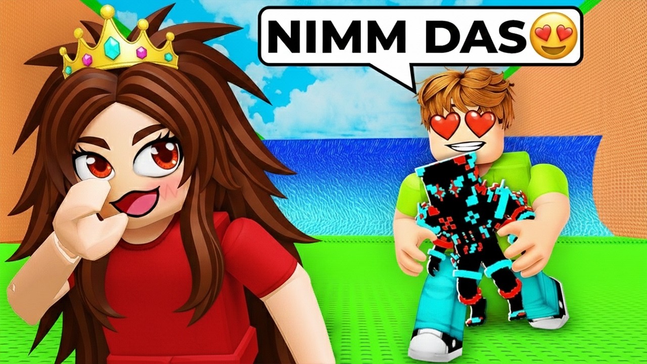 Ich gebe mich als E-GIRL aus und habe INFINITY BRAINROTS in Escape Tsunami for Brainrots bekommen!