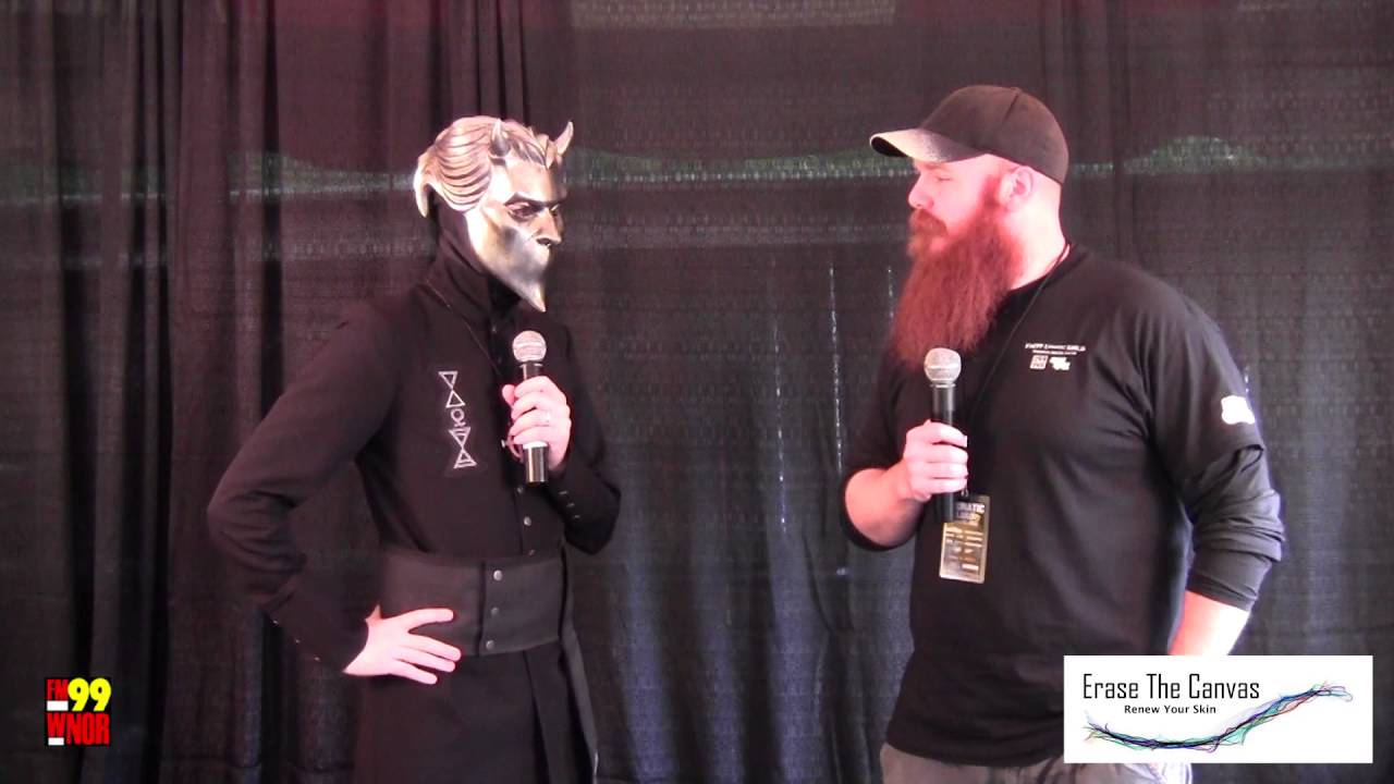 Ghost Interview -  FM99 Lunatic Luau '16 - WNOR