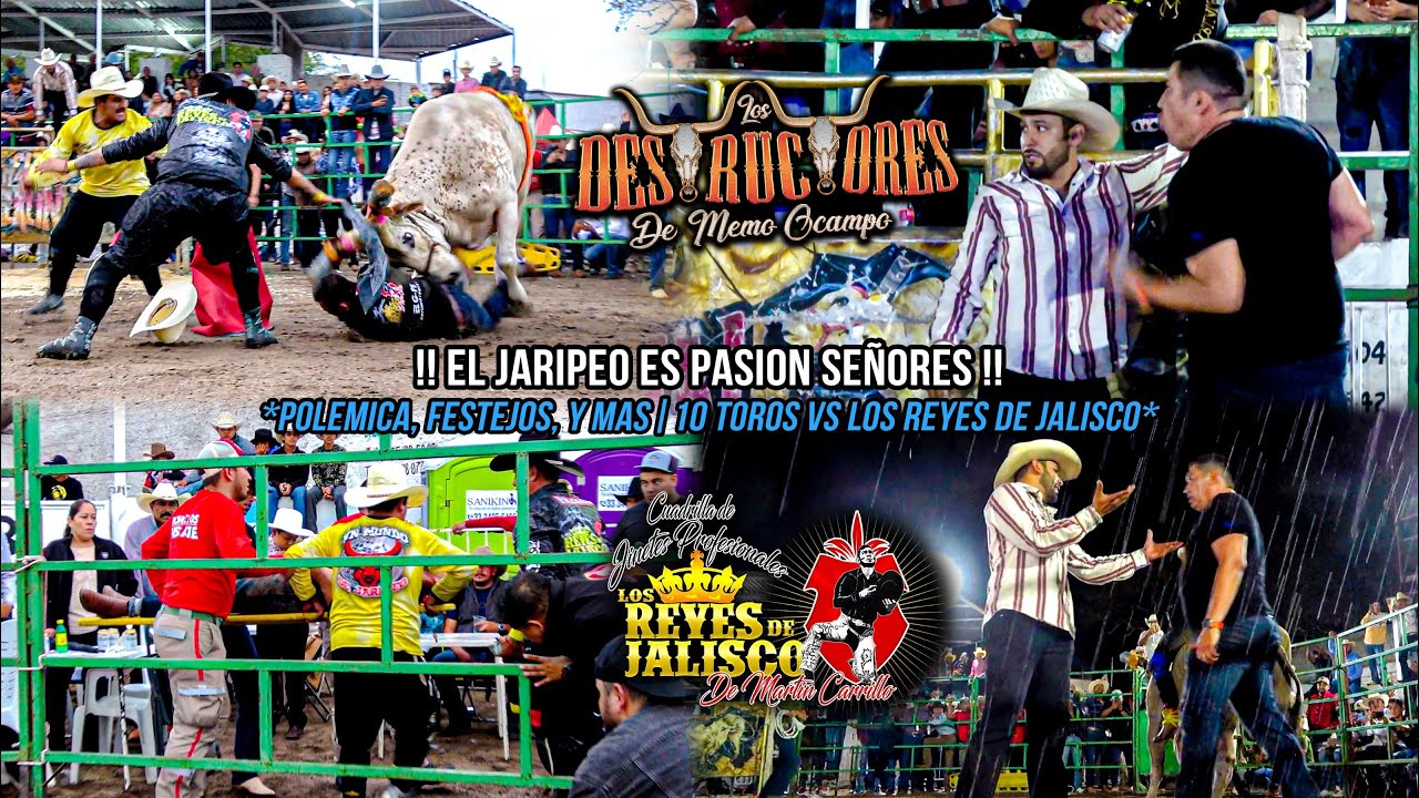 EL JARIPEO ES PASION | EL AGARRON QUE TODOS PEDIAN |VS LOS REYES DE JAL | Destructores Cocula Jal 25