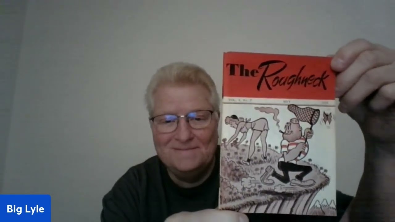 Big Lyle Comics  - Rupert Roughneck   Canada's Oil Patch Mascot