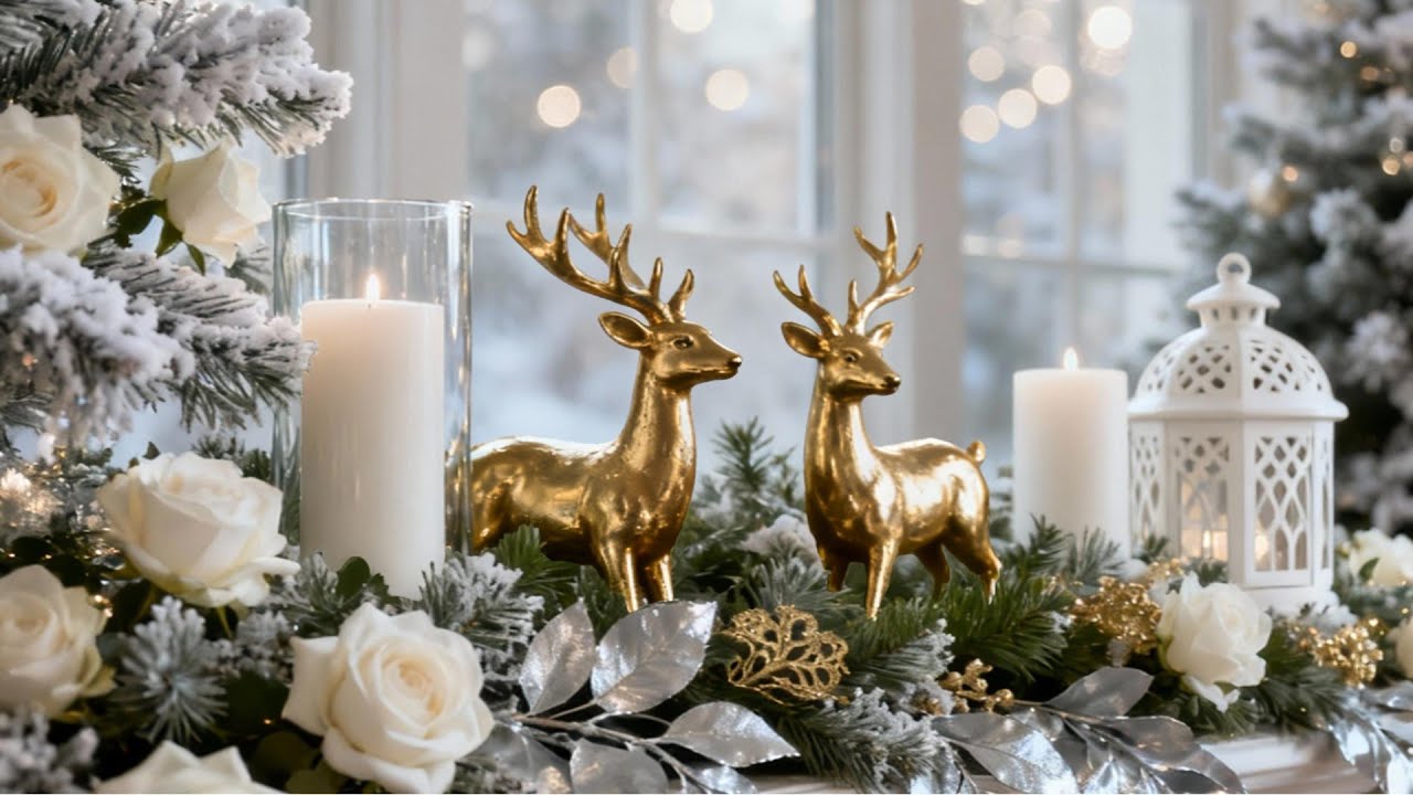 Explore 2025’s Most Elegant Holiday Dining Table & Christmas Tree Trends ✨”