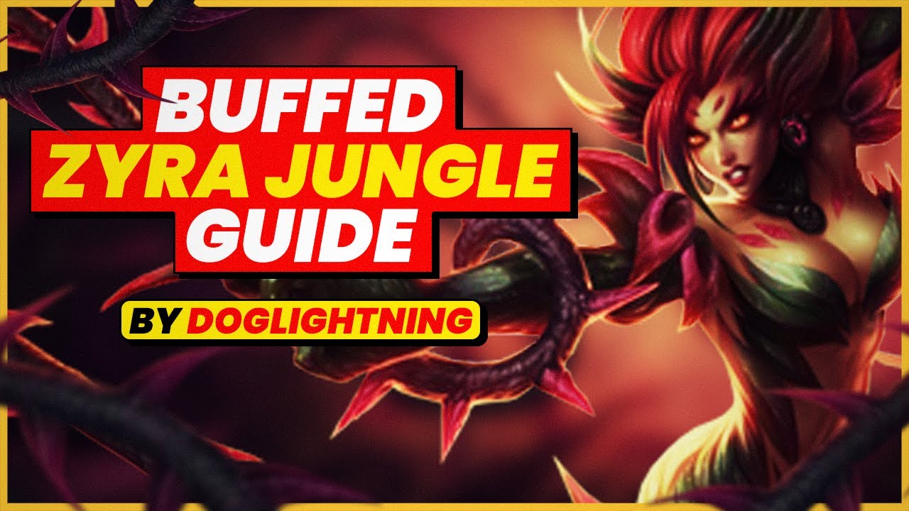 ZYRA in the JUNGLE?? The Complete Guide Clears & Builds!