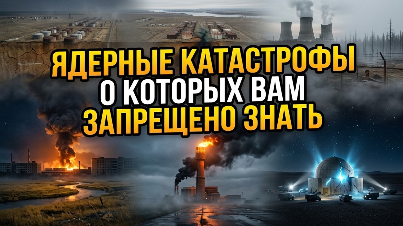 9 ЯДЕРНЫХ Катастроф, О Которых МОЛЧАТ Десятилетиями