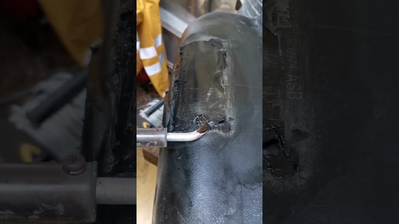 opel adam plastic HDPE + EVOH (polyethylene) gas tank hole repair...