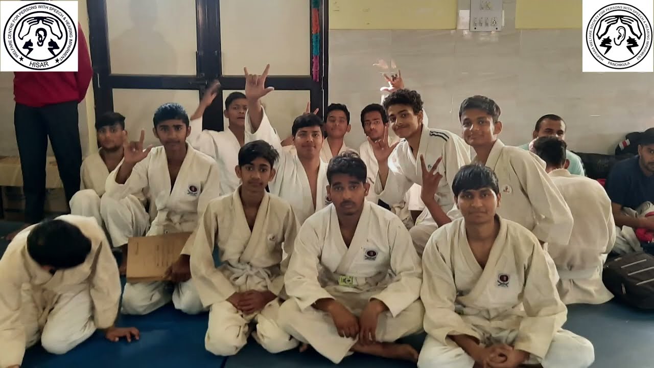 8Th Haryana  State Deaf Judo Championship  (HWSPSHI) At WCPSHI, Hisar | Indian Sign Language | ISL