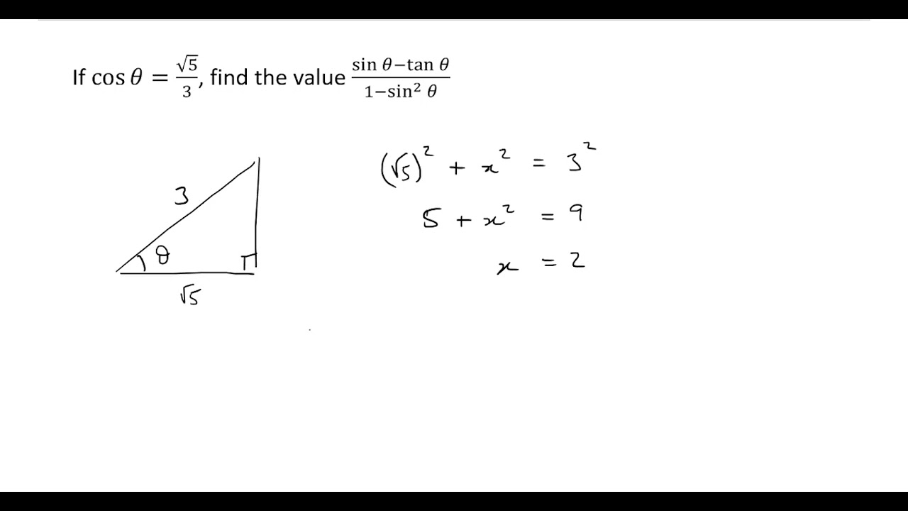 Angles between 0 and 90 degrees