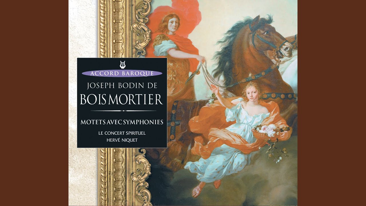 Boismortier: Motets &agrave; voix seule m&ecirc;l&eacute;s de symphonies, Op. 23 - Motet pour Saint Pierre