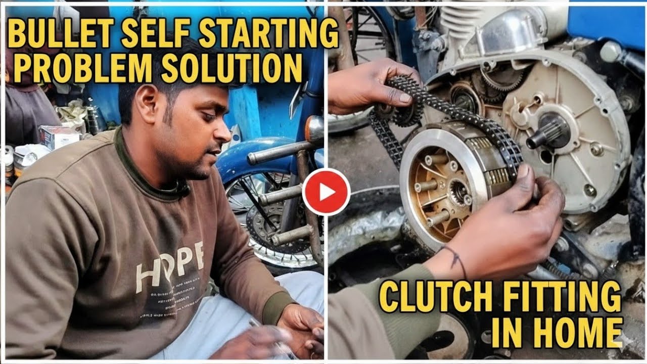 Full Fitting | Self Startar | Clutch Fitting | Royal Enfield Classic 🔥💯 #automobile #royalenfield 