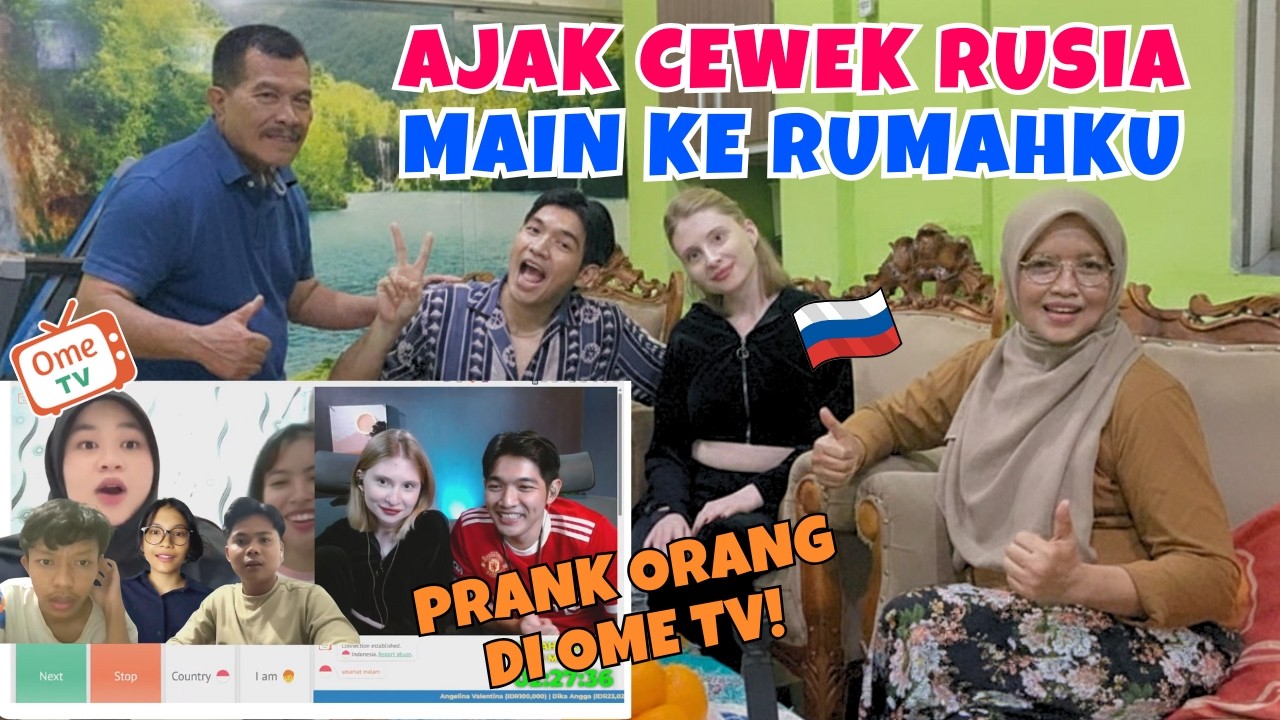 PERTAMA KALI BULE RUSIA DATANG KE RUMAH, DISAMBUT HANGAT AYAH & MAMAH ❤️@marielle_world