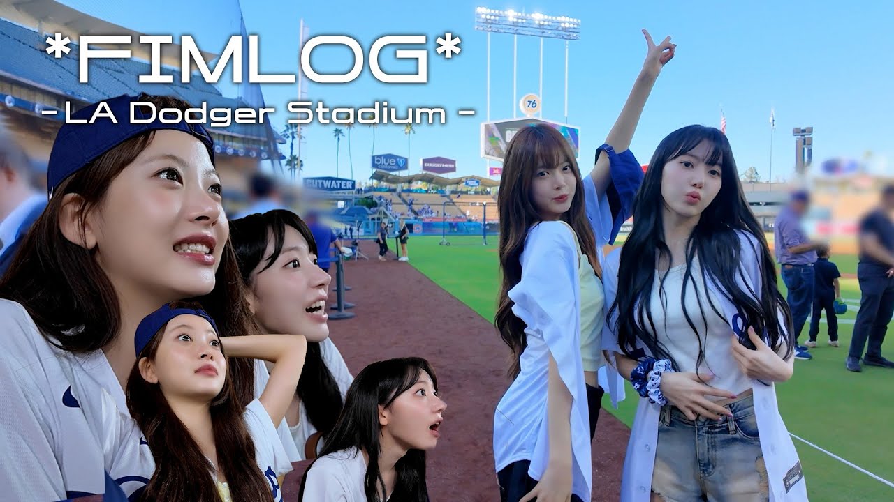승리 확률 100%🧚 꾸라은즈 LA Dodgers 경기 직관하다🔥| 다저 스타디움 첫 방문기 ⚾ | FIM-LOG