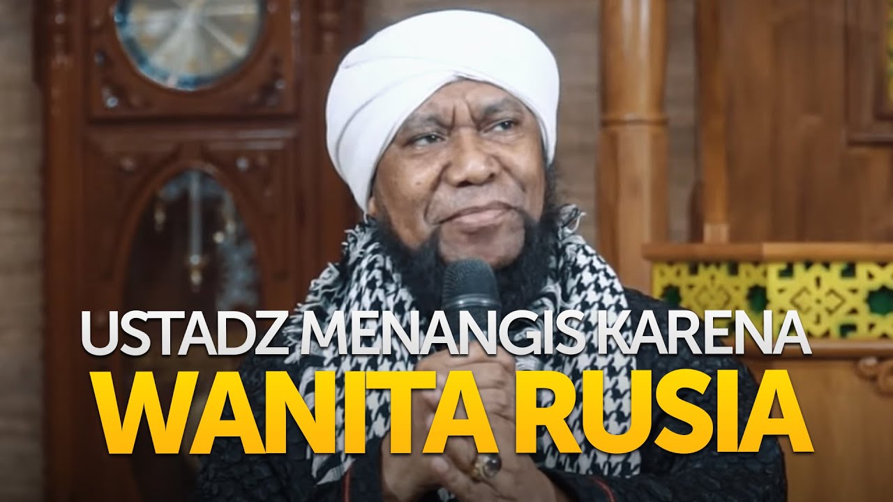 KISAH NYATA !!! Seorang Wanita Rusia Minta Di Nikahi Seorang Ustadz - Ust. Fadlan Garamatan