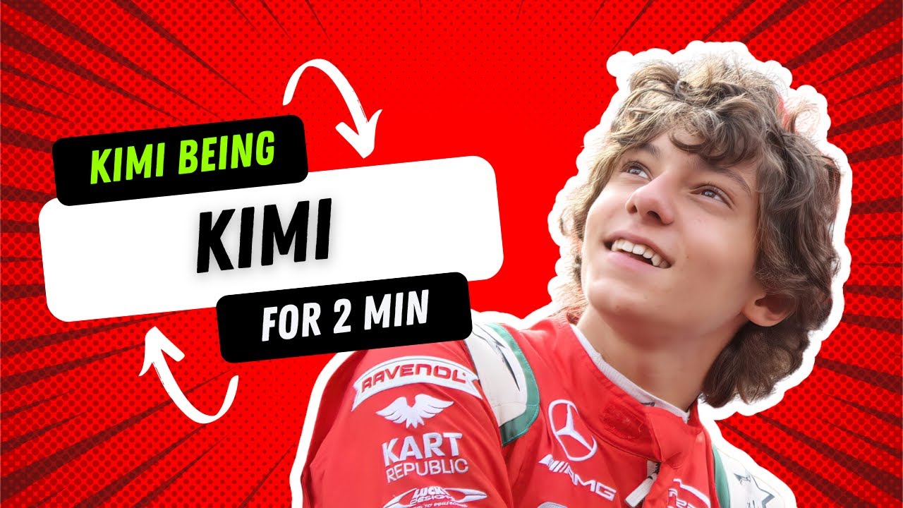 Kimi Antonelli being Kimi Antonelli for 2 minutes | FAVANTONELLI