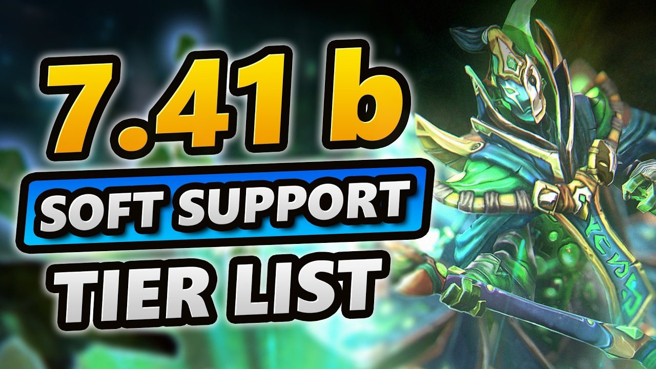 Soft Support Tier List | Dota 2 7.41b