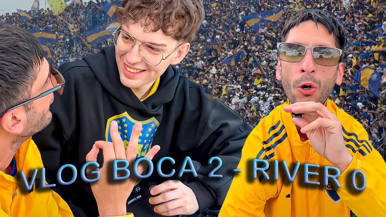 VLOG - SUPERCLASICO BOCA VS RIVER - POLVAZO