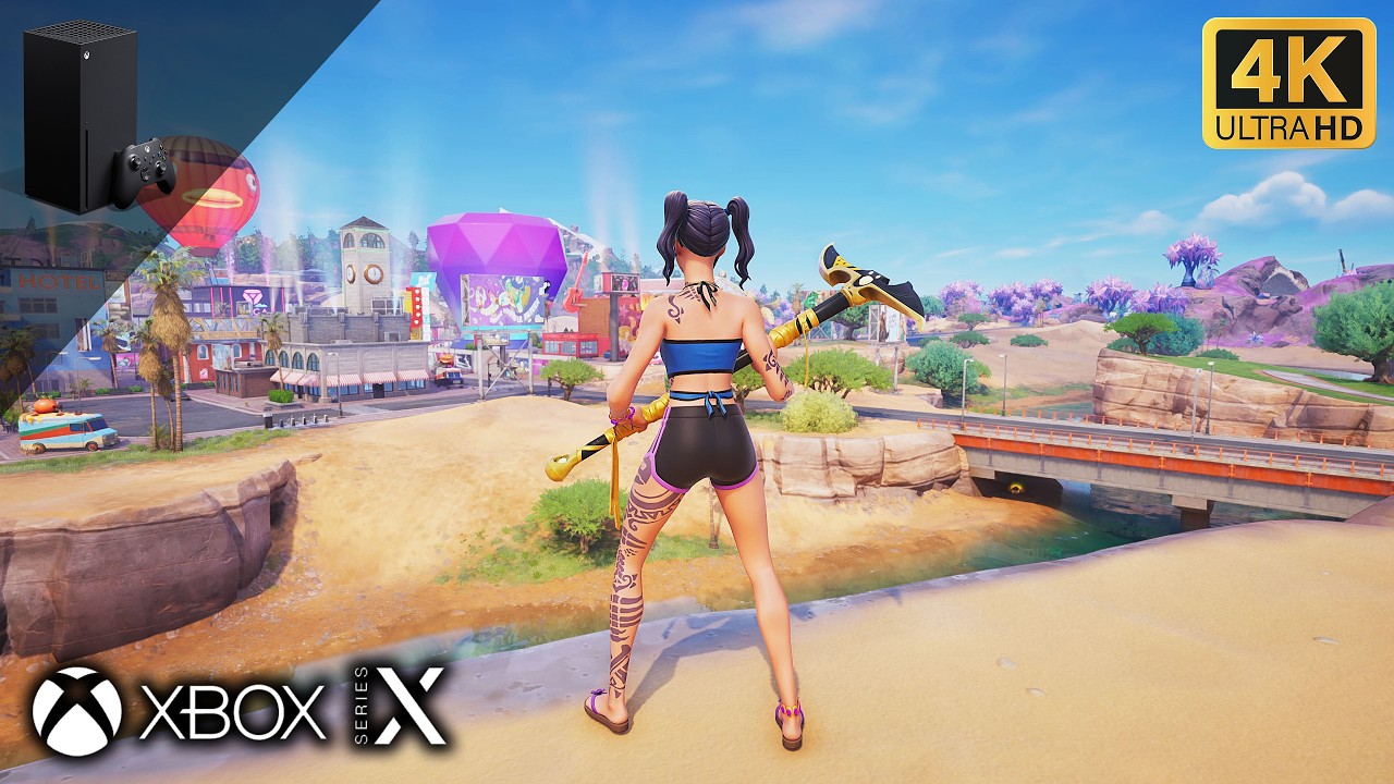 Fortnite Chapter 7 - Xbox Series X Gameplay 4K 60FPS
