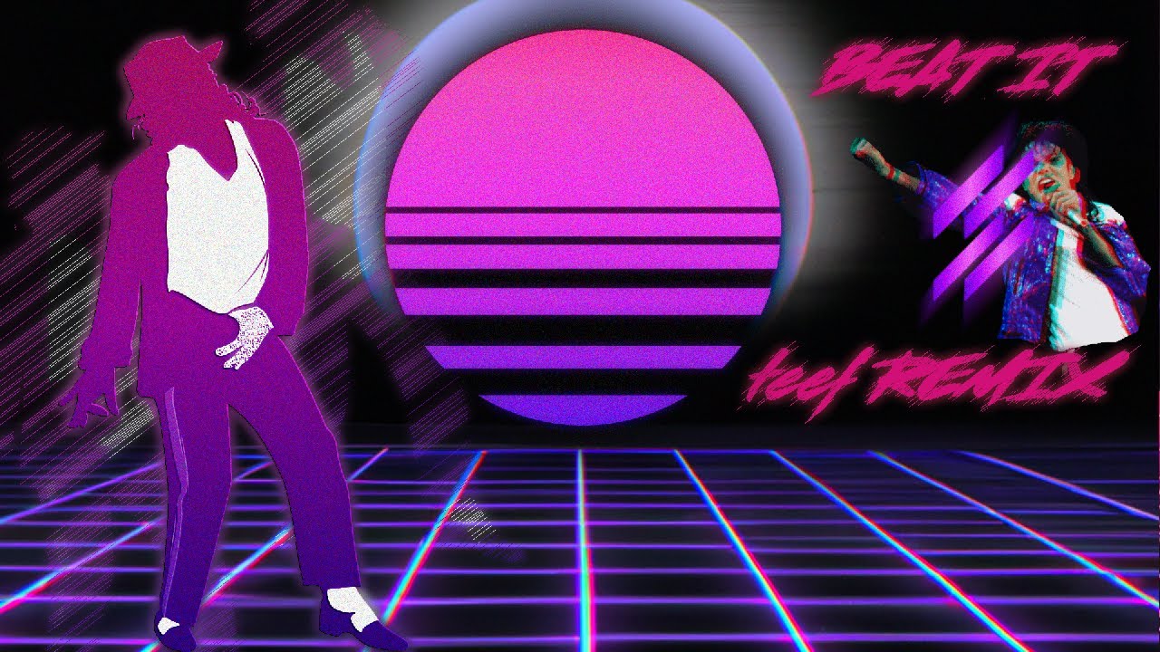 Michael Jackson - Beat It | Synthwave Remix