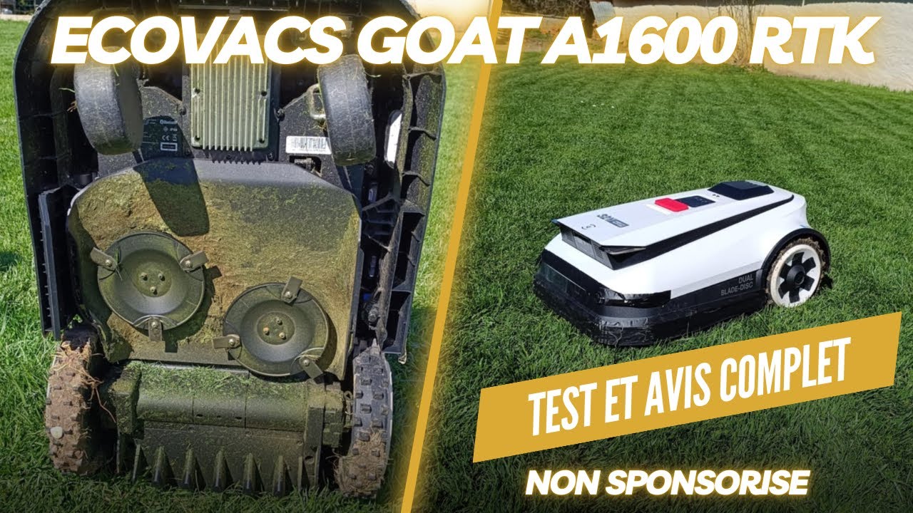 Ecovacs A1600 RTK : Un rapport prix équipement inégalable ? Notre test !