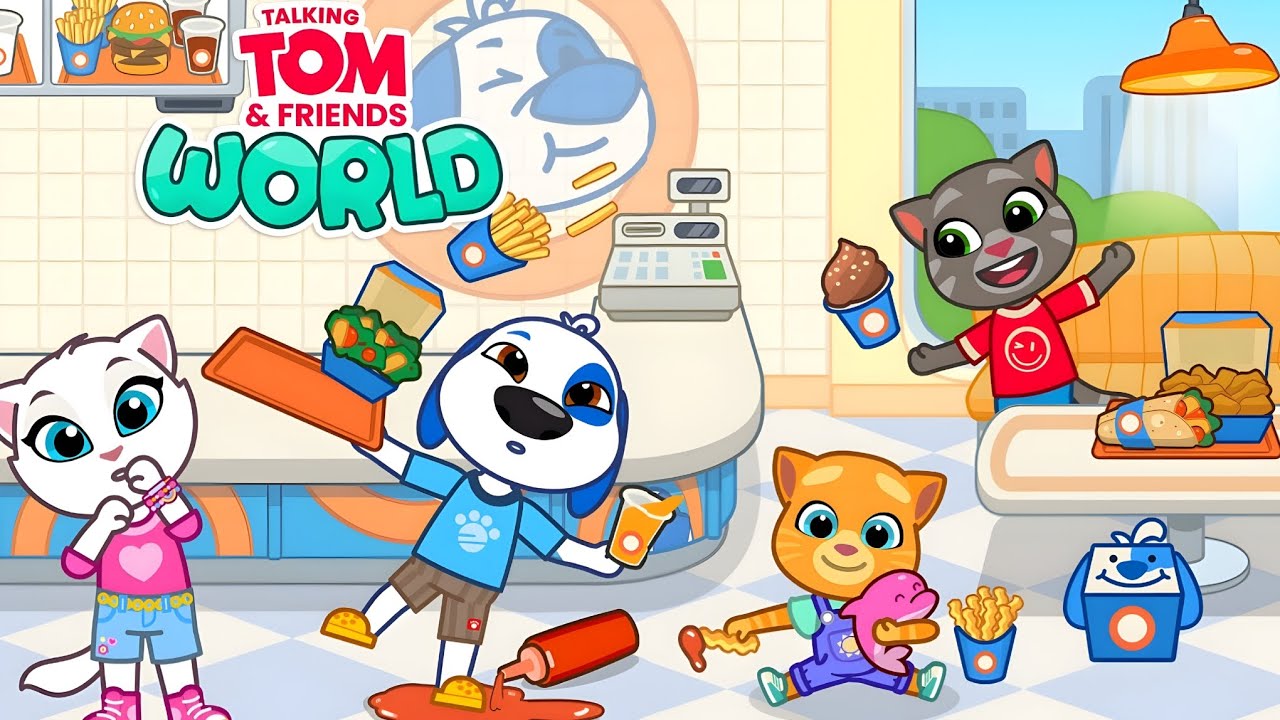 Talking Tom and Friends World Gameplay On IOS Android || 