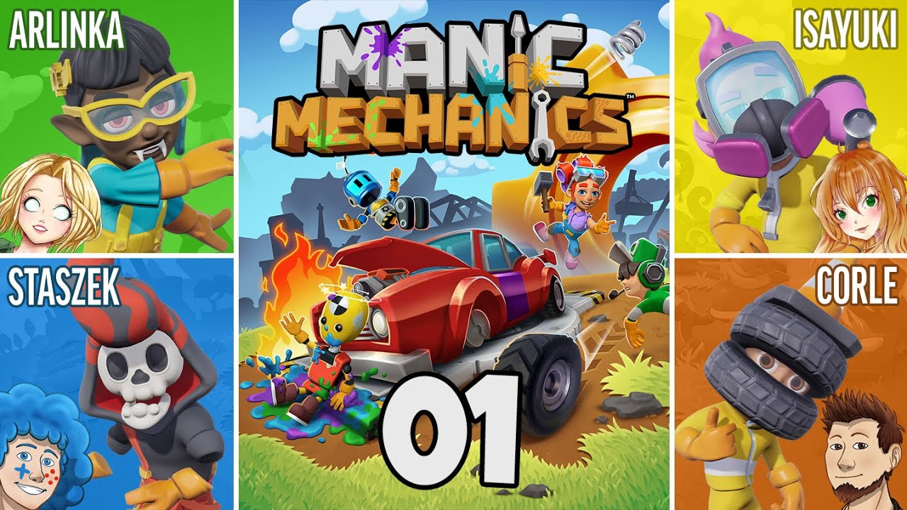 Manic Mechanics PL #1 | Rzucamy w lamy spojlerami! (z @Corle1, @Arlinka, @IsaYuki)