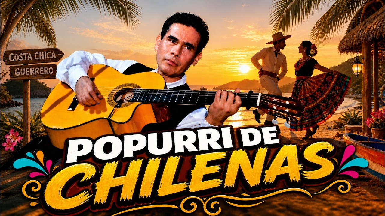 POPURRI DE CHILENAS; EL NEGRO DE LA COSTA, LA SANMARQUEÑA, PINOTEPA, ATOLITO CON EL DEDO