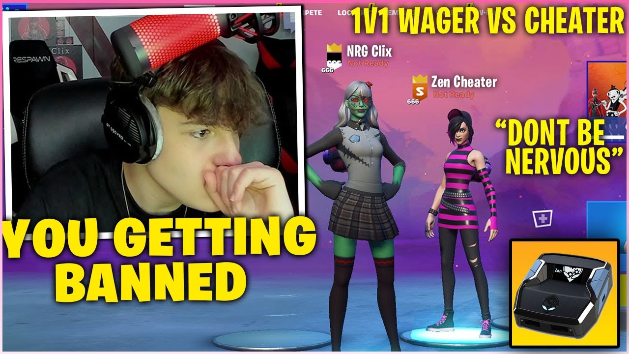 CLIX Gets Challenged By COCKY Bestfriend With Cronus Zen In 1v1 Wager Then This Happened! (Fortnite)