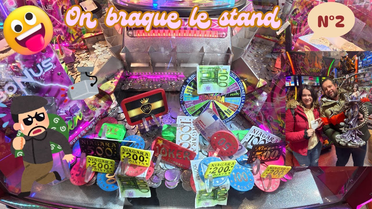 On dévalise le stand du Niagara à la foire saint romain à Rouen 2/3