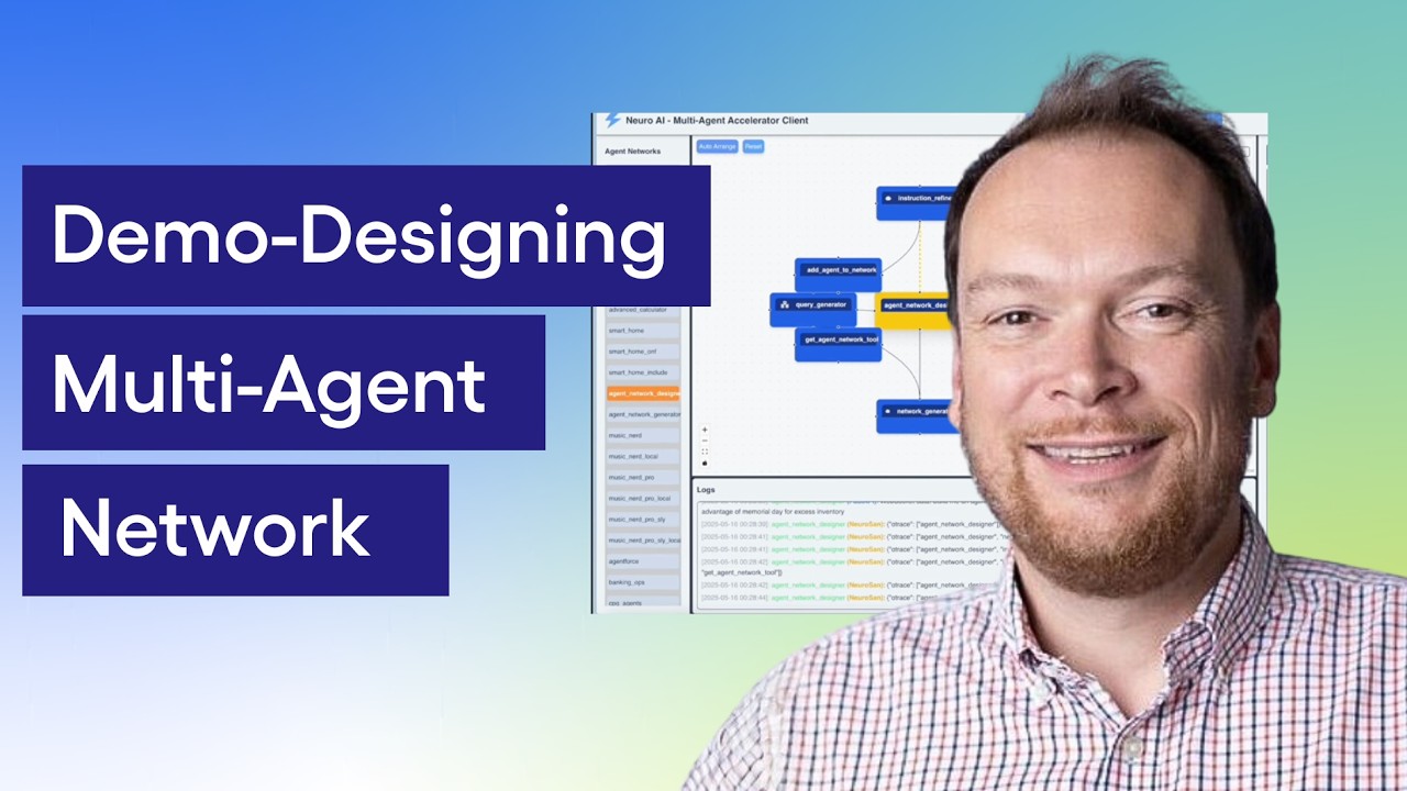 Demo: Using Agent Network Designer to Create Multi-Agent Systems in Neuro AI Multi-Agent Accelerator