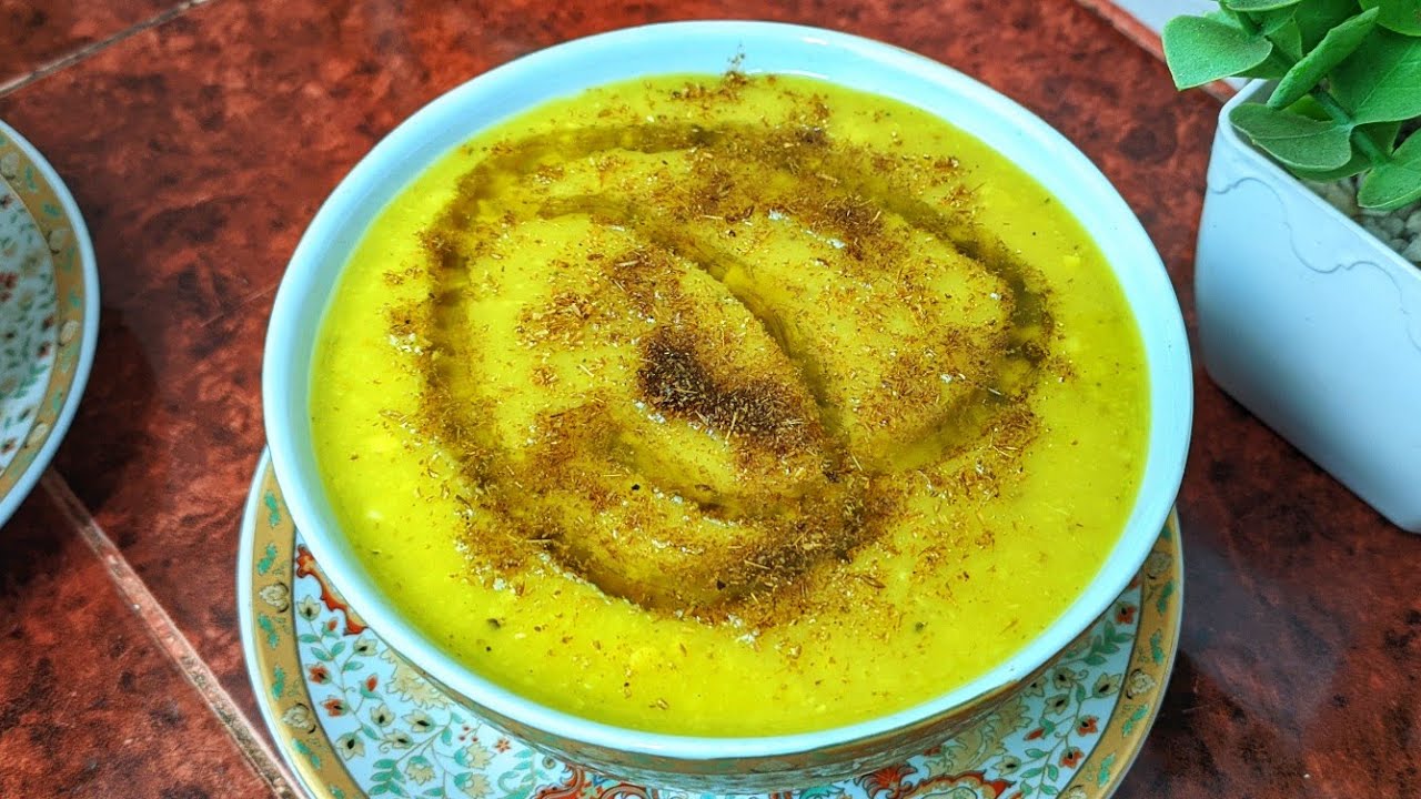 بيصارة الفول بطريقتي السهلة والسريعة لذيذة جدا