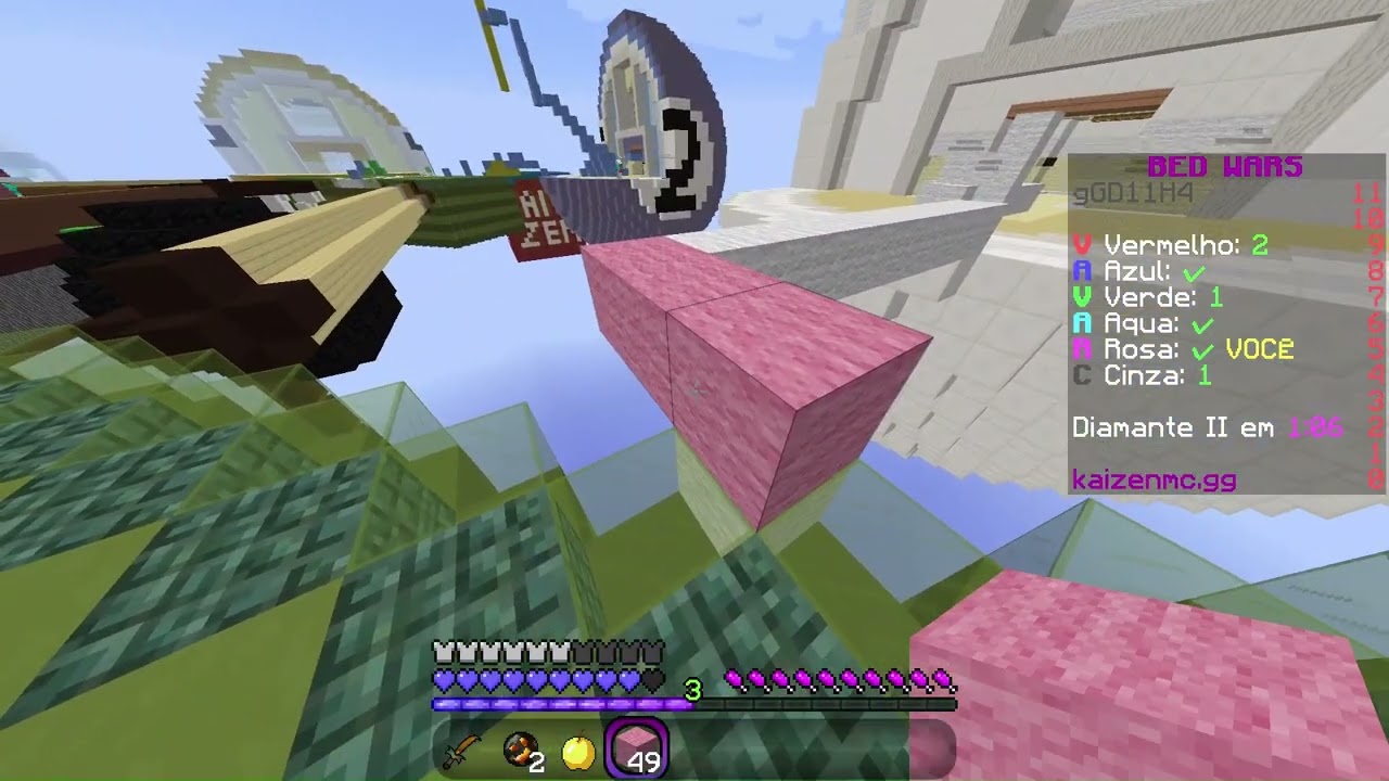 segundo video do canal #minecraft#bedwars