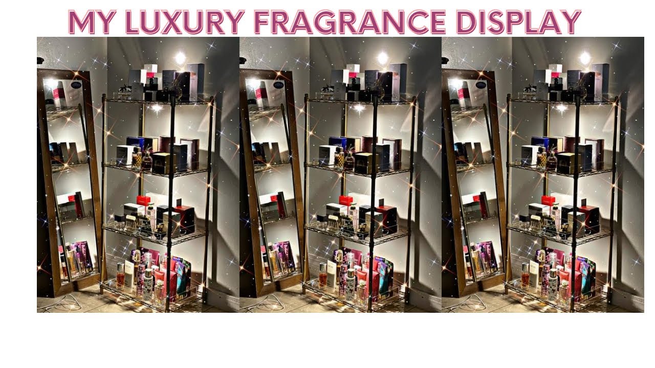 My Luxury Fragrance Display DIY