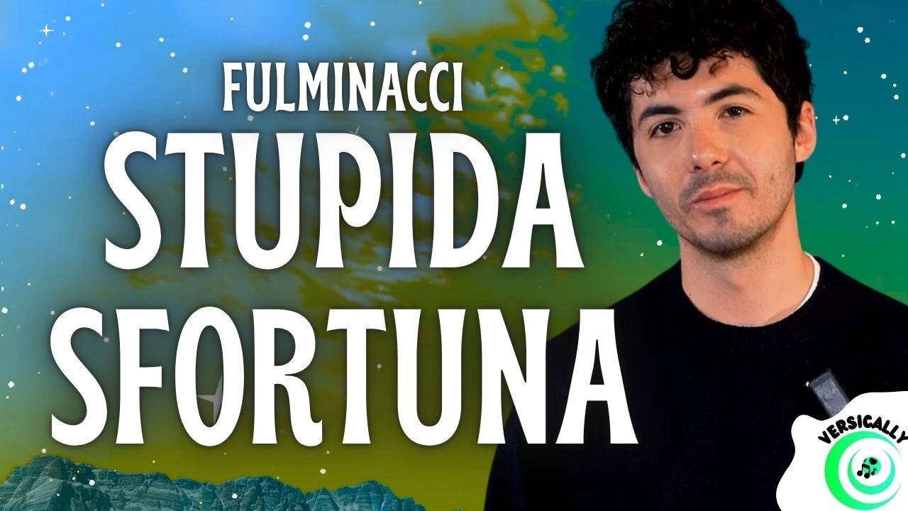 Fulminacci - STUPIDA SFORTUNA (Testo/Lyrics) Sanremo 2026