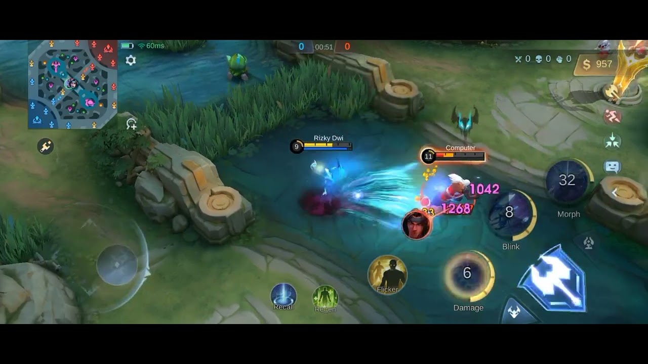 EMPAT HERO COUNTER HERO BADANG!!!!! MGB [MOBILELEGENDBANGBANG]